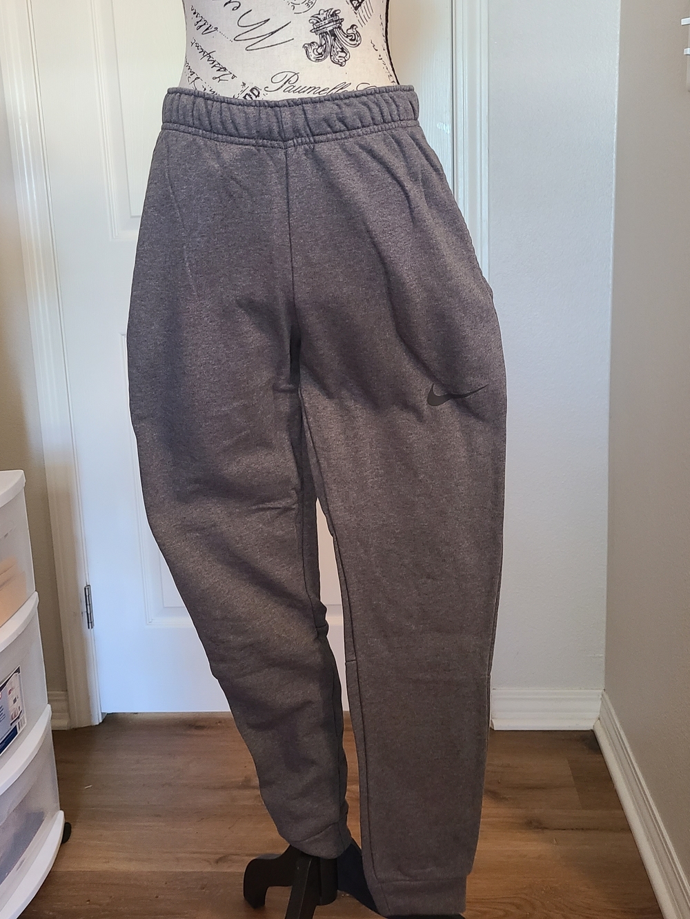 Nike Gray Fleece Jogger Sweatpants
